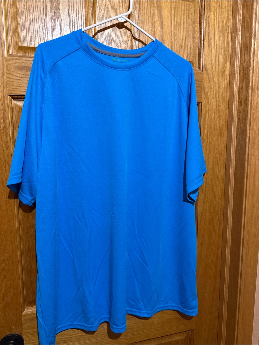STARTER Men's Bright Blue Short Sleeve Crew Tee